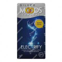 Moods Silver Electrify Condoms 12