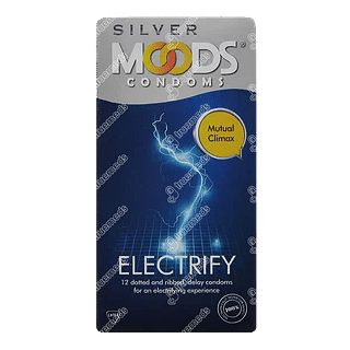 Moods Silver Electrify Box Of Condom 12