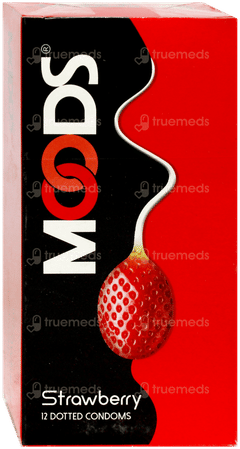 Moods Strawberry Condoms 12