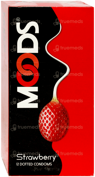Moods Strawberry Condoms 12