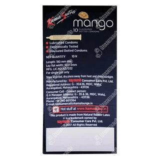 Kamasutra Dotted Mango Box Of Condom 10