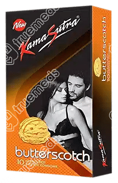 KAMASUTRA EXCITE BUTTERSCOTCH BOX OF CONDOM 10