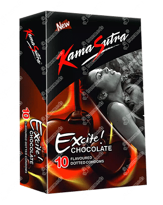 Kamasutra Excite Chocolate Box Of Condom 10