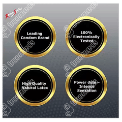 Kamasutra Excite Chocolate Flavoured Dotted Condoms 10