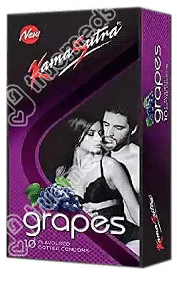 Kamasutra Excite Grape Box Of Condom 10