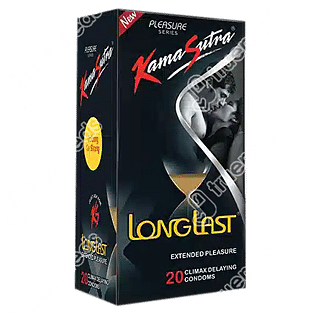 Kamasutra Longlast Box Of Condom 20