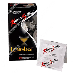 Kamasutra Longlast Box Of Condom 12