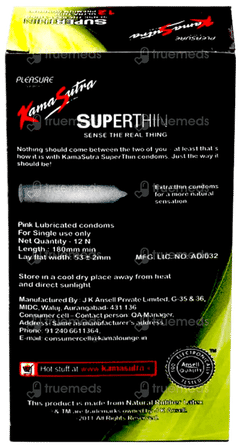 Kamasutra Superthin Condoms 12