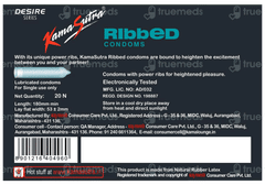 Kamasutra Desire Series Ribbed Condoms 20