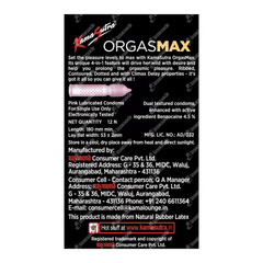 Kamasutra New Orgasmax 4 In 1 Condoms 12