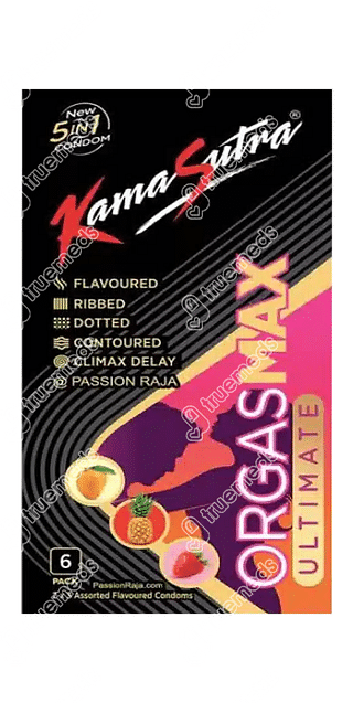 Kamasutra Orgasmax Ultimate 5-in-1 Flavoured Condom 6