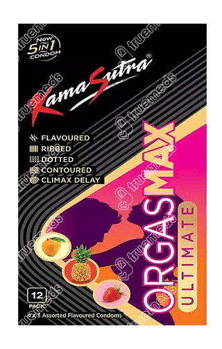 Kamasutra Orgasmax Ultimate 5-in-1 Flavoured Condom 12