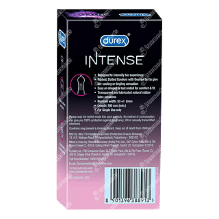 Durex Intense Condom Pack Of 10