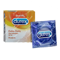 Durex Extra Dots Condom 3