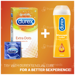 Durex Extra Dots Condoms 3