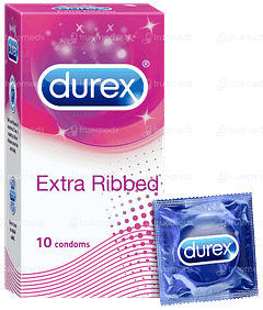Durex Extra Ribbed Condoms 10