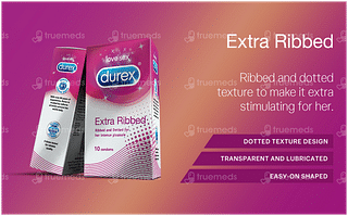 Durex Extra Ribbed Condoms 10