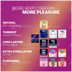 Durex Extra Ribbed Condoms 10