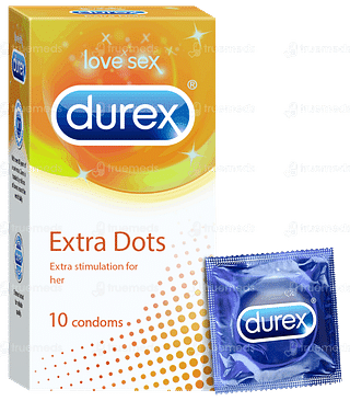 Durex Extra Dots Condoms 10