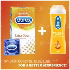 Durex Extra Dots Condoms 10