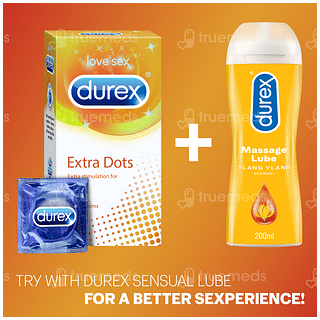 Durex Extra Dots Condoms 10