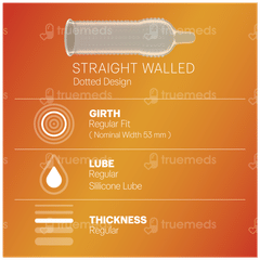 Durex Extra Dots Condoms 10
