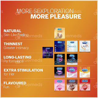 Durex Extra Dots Condoms 10