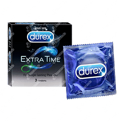 Durex Extra Time Condom Pack Of 3