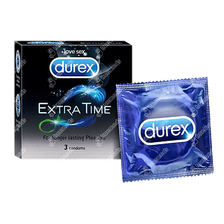 Durex Extra Time Condom Pack Of 3