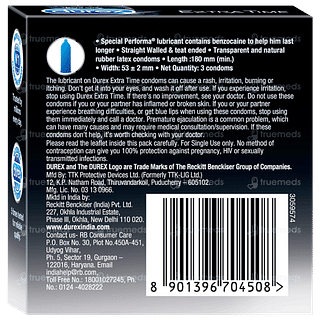 Durex Extra Time Condoms 3