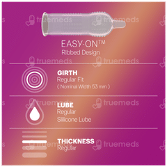 Durex Extra Ribbed Condoms 3 Durex Extra Ribbed Condoms 3