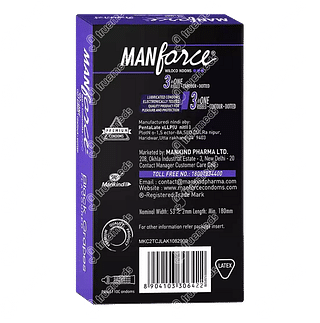 Manforce Black Grapes Flavour Condom Pack Of 10