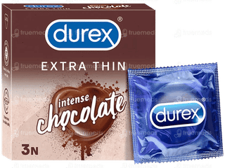 Durex Extra Thin Intense Chocolate Condoms 3