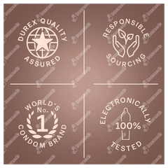 Durex Extra Thin Intense Chocolate Condoms 10