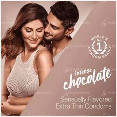 Durex Extra Thin Intense Chocolate Condoms 10