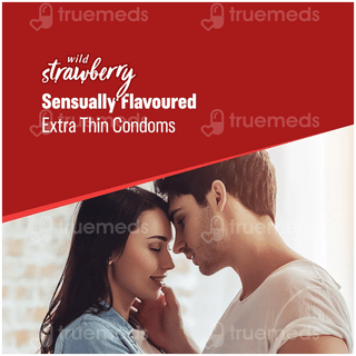 Durex Extra Thin Wild Strawberry Condoms 3
