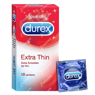 Durex Extra Thin Condom Pack Of 10