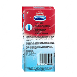 Durex Extra Thin Condom Pack Of 10