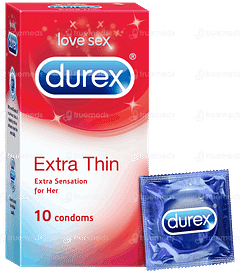Durex Extra Thin Condoms 10 Durex Extra Thin Condoms 10