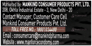 Manforce Xotic 342 Dots Chocolate Flavoured Condoms 3