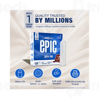 Manforce Epic Desire Super Thin Chocolate Condoms 3