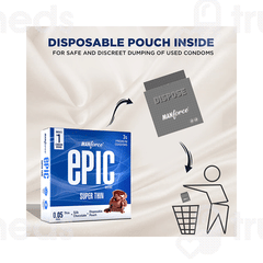 Manforce Epic Desire Super Thin Chocolate Condoms 3