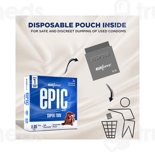 Manforce Epic Desire Super Thin Chocolate Condoms 3