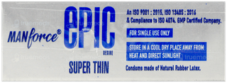 Manforce Epic Desire Super Thin Chocolate Condoms 3