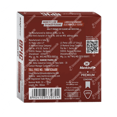 Manforce Epic Hot Dots Enhanced Dots Belgian Chocolate Condoms 3