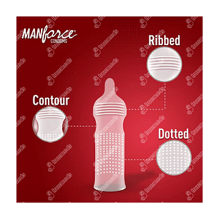 Manforce Wild Strawberry Flavoured Condoms 3