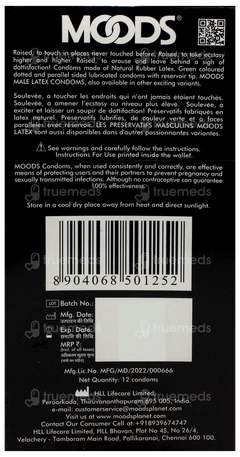 Moods Dotted Condoms 12 Moods Dotted Condoms 12
