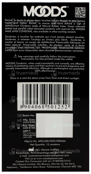 Moods Dotted Condoms 12
