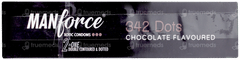 Manforce Xotic 342 Dots Chocolate Flavoured Condoms 10