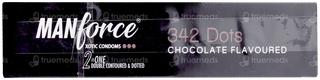Manforce Xotic 342 Dots Chocolate Flavoured Condoms 10